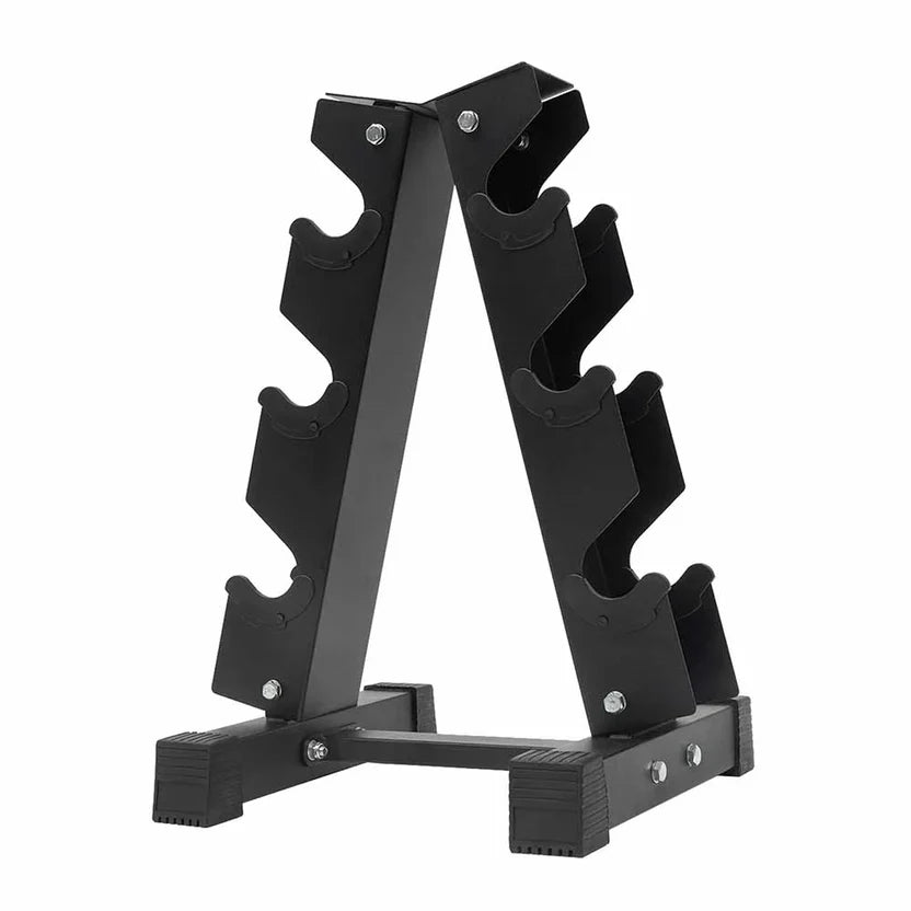 Haltère hexagonal rond en caoutchouc - Conception anti-roulement, poignée moletée pour l'entraînement musculaire à domicile