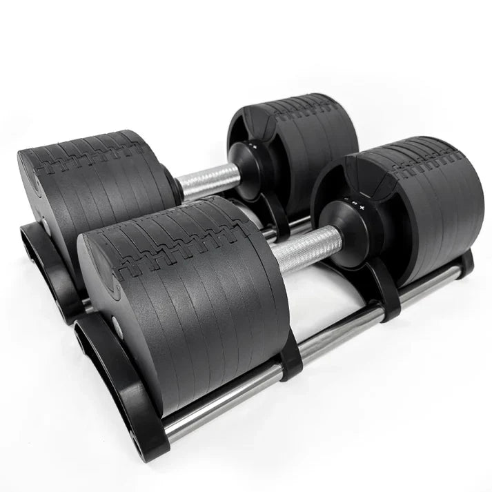 Haltères ronds ajustables (paire)