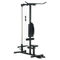 Appareil LAT Pulldown – Station à câbles avec poulie haute et basse et siège réglable pour gym à domicile
