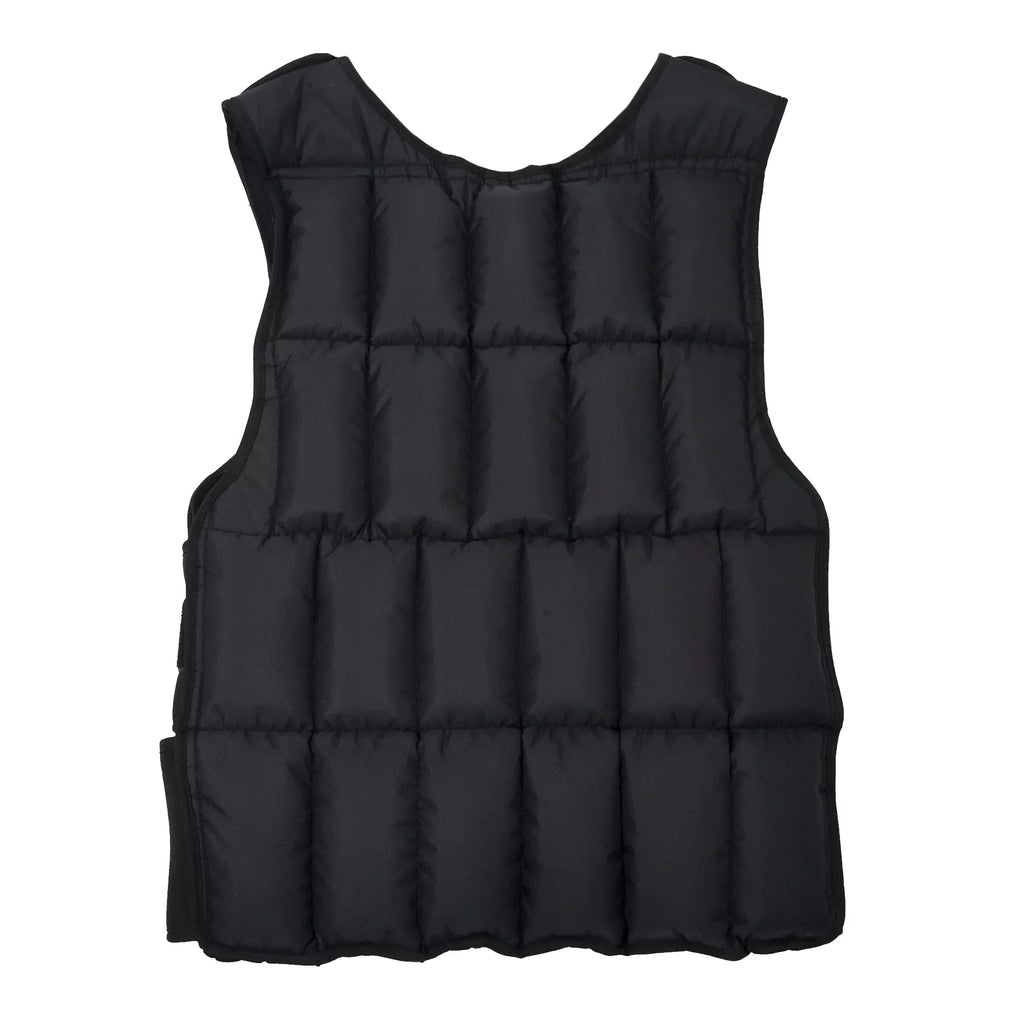 Gilet Lesté Réglable 10-20 kg, 38 Poids Amovibles, Coupe Ajustée Unisexe, Répartition Uniforme du Poids, Résistant à la Transpiration pour la Course, le HIIT et l'Entraînement à Domicile