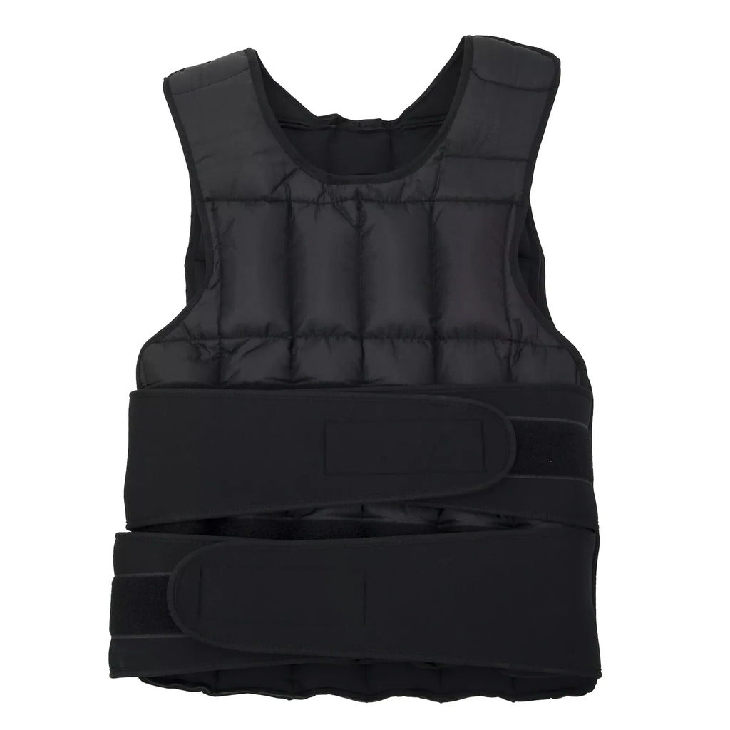 Gilet Lesté Réglable 10-20 kg, 38 Poids Amovibles, Coupe Ajustée Unisexe, Répartition Uniforme du Poids, Résistant à la Transpiration pour la Course, le HIIT et l'Entraînement à Domicile