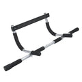 Barre de traction de porte – Acier robuste, sans vis, poignée antidérapante pour l'entraînement de la force du haut du corps – Idéale pour la salle de sport à domicile et les appartements