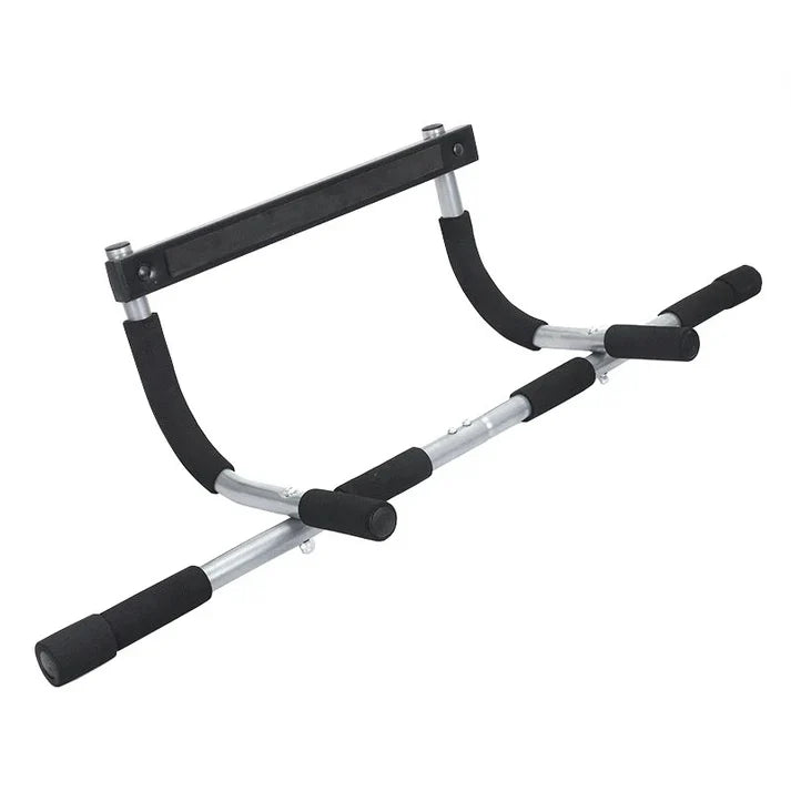 Barre de traction de porte – Acier robuste, sans vis, poignée antidérapante pour l'entraînement de la force du haut du corps – Idéale pour la salle de sport à domicile et les appartements