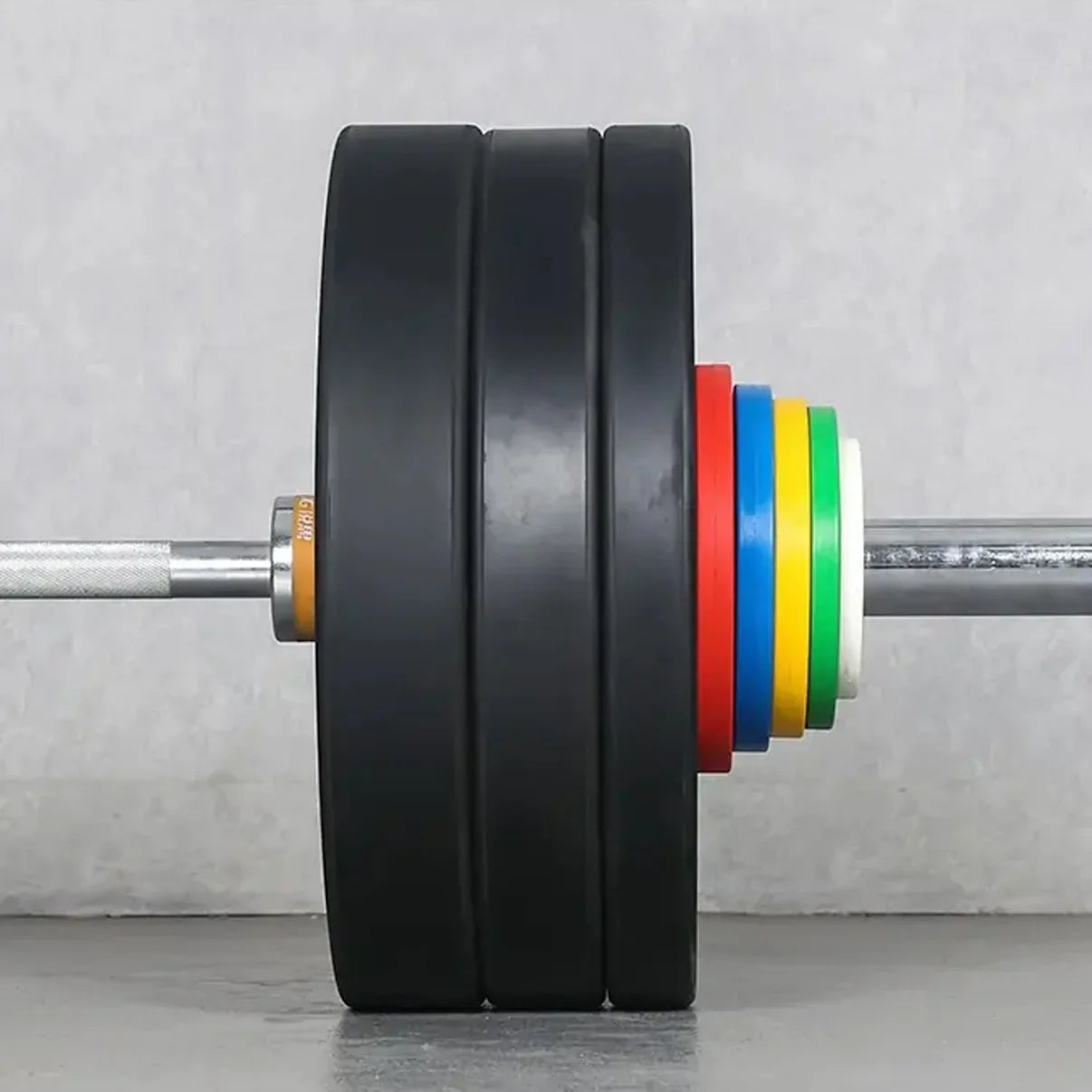 Disques de poids fractionnaires olympiques – Paires en acier revêtues de caoutchouc de 0,5 kg à 5 kg – Disques de micro-charge codés par couleur IWF pour un entraînement progressif à domicile