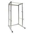 Rack de Puissance Réglable Robuste G100 avec Barre de Traction – Cadre en Acier Durable, Bras de Sécurité, Entraînement de Force pour Gymnases à Domicile Compacts (Noir)