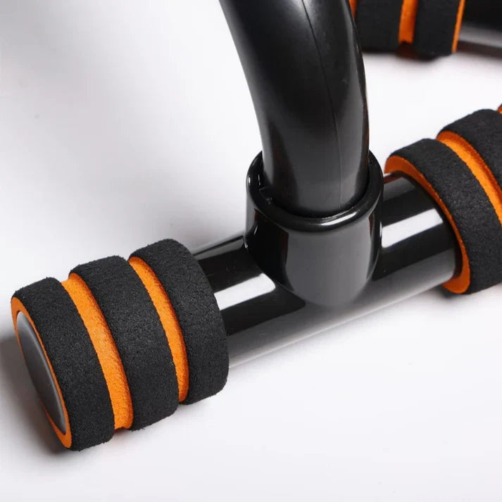 Barres de pompes haut de gamme – Antidérapantes, design ergonomique pour les entraînements de la poitrine et des épaules – Idéales pour les salles de sport à domicile