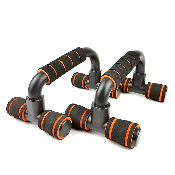Barres de pompes haut de gamme – Antidérapantes, design ergonomique pour les entraînements de la poitrine et des épaules – Idéales pour les salles de sport à domicile
