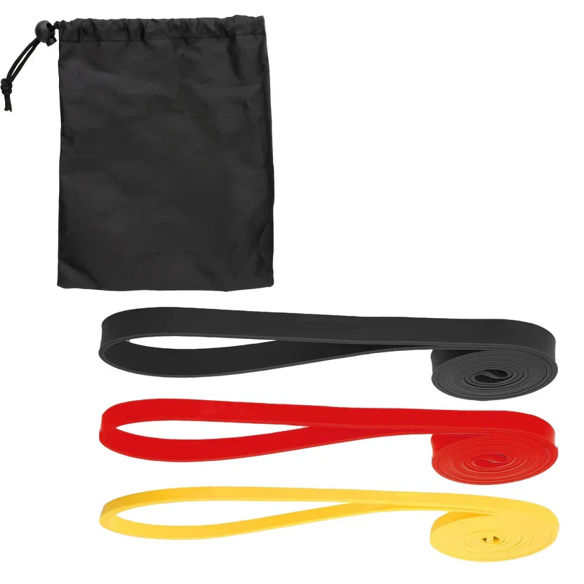Ensemble de bandes de résistance réglables à 5 niveaux – Aide à la traction et entraînement de force en latex de qualité supérieure pour le fitness à domicile et la physiothérapie