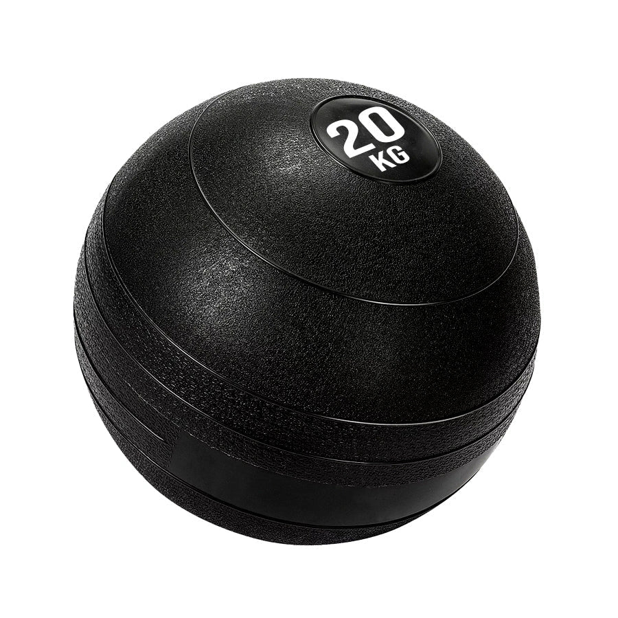 Slam Balls – Balles lestées texturées en caoutchouc sans rebond pour le renforcement de la sangle abdominale, la musculation et le conditionnement physique | 3KG–25KG | Options à l'unité et en set