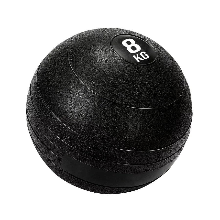 Slam Balls – Balles lestées texturées en caoutchouc sans rebond pour le renforcement de la sangle abdominale, la musculation et le conditionnement physique | 3KG–25KG | Options à l'unité et en set