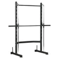 Cage à squat Smith Machine avec barre de traction – Acier robuste, butées de sécurité, station d'entraînement multifonctionnelle pour la maison