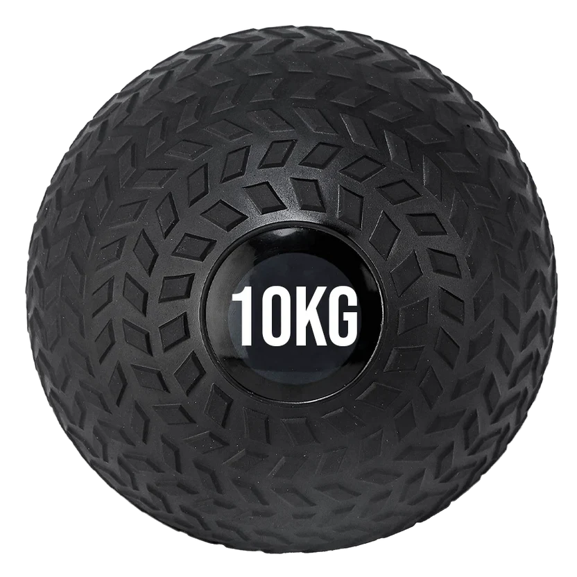 Ballon lesté en caoutchouc, motif pneu – Robuste, sans rebond, adhérence type pneu pour l'entraînement de la puissance et du tronc – Essentiel pour la maison, compact