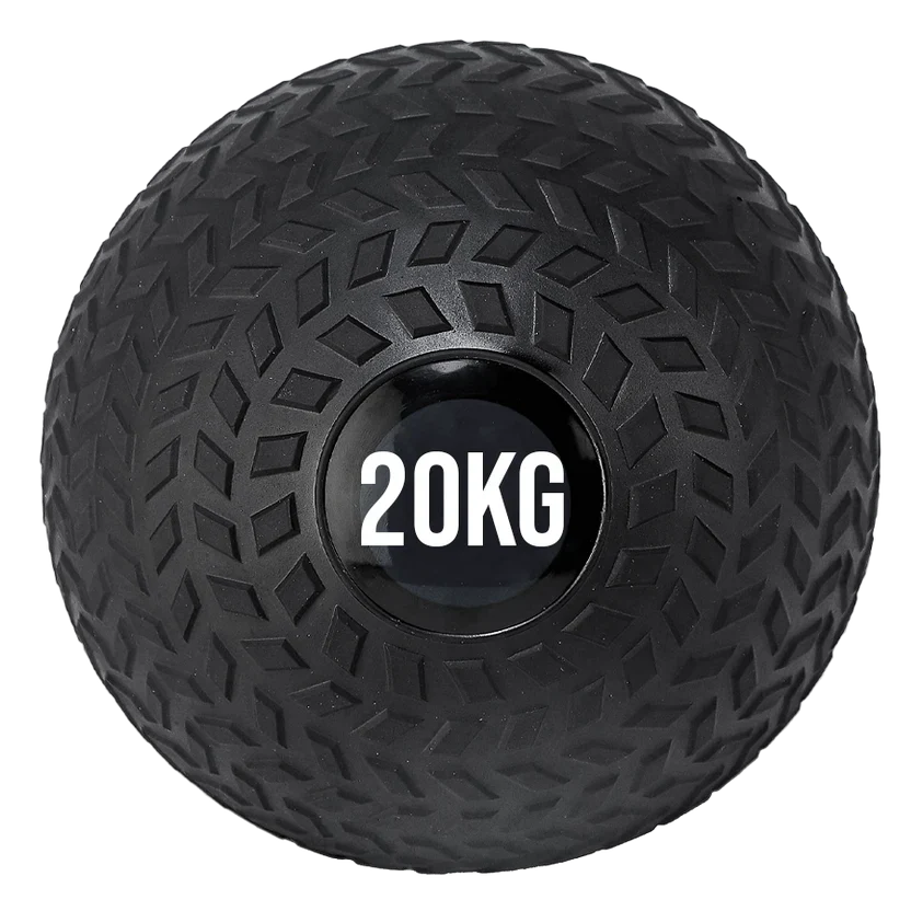 Ballon lesté en caoutchouc, motif pneu – Robuste, sans rebond, adhérence type pneu pour l'entraînement de la puissance et du tronc – Essentiel pour la maison, compact