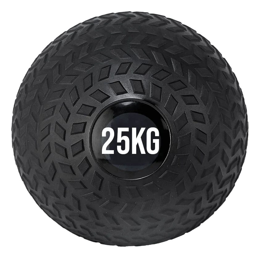 Ballon lesté en caoutchouc, motif pneu – Robuste, sans rebond, adhérence type pneu pour l'entraînement de la puissance et du tronc – Essentiel pour la maison, compact