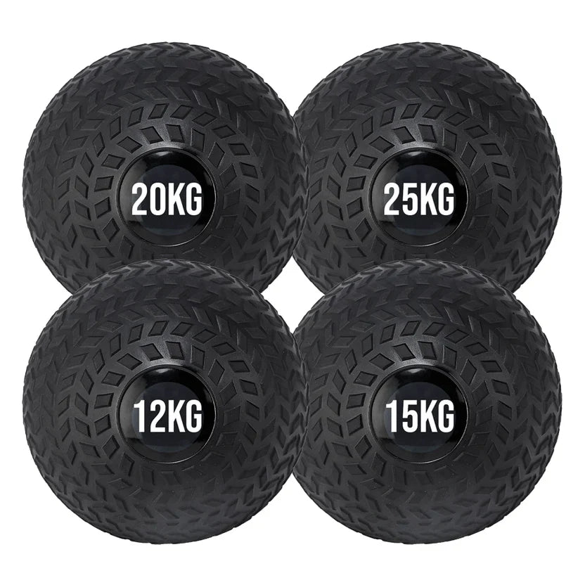 Ballon lesté en caoutchouc, motif pneu – Robuste, sans rebond, adhérence type pneu pour l'entraînement de la puissance et du tronc – Essentiel pour la maison, compact