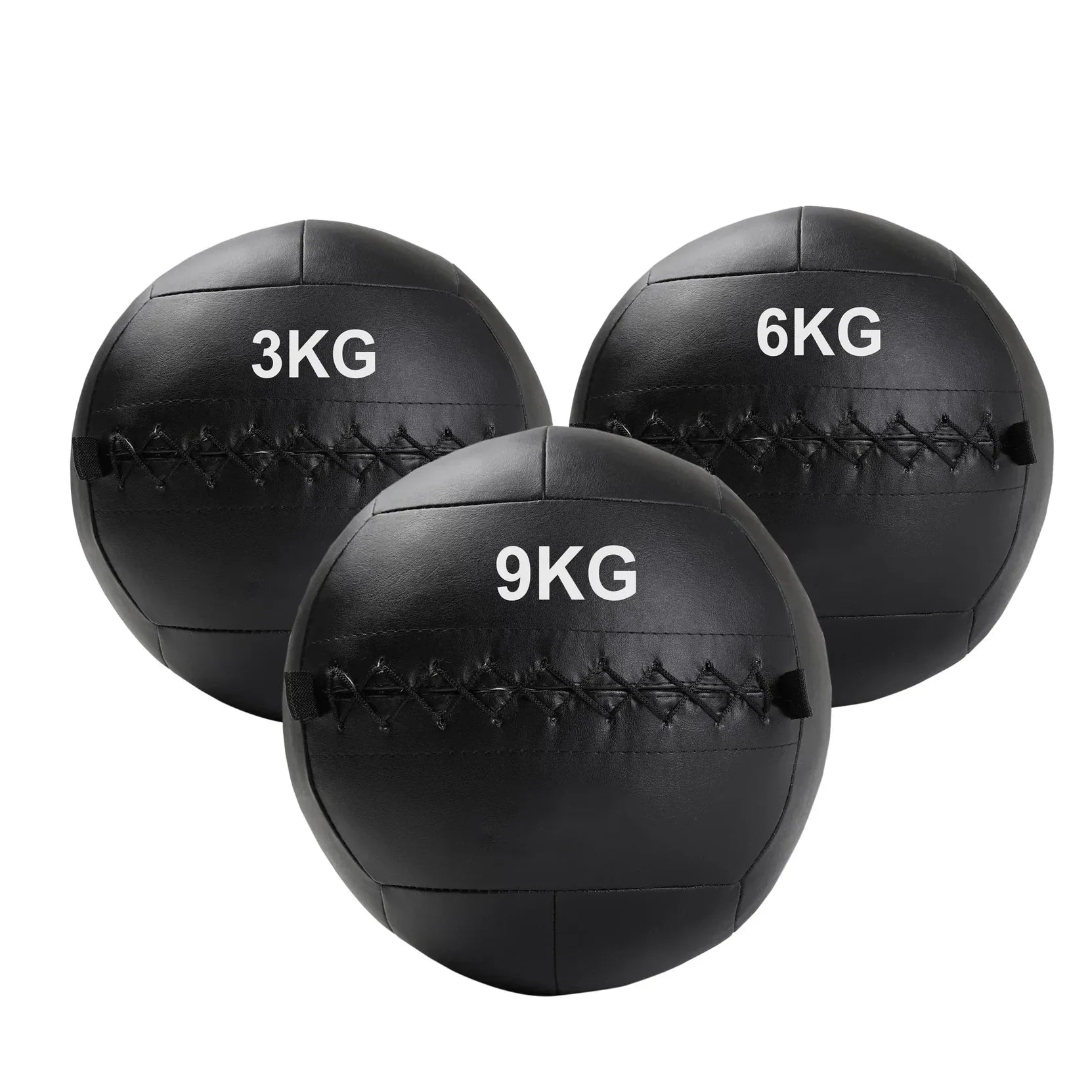 Wall Ball Médecine-ball – Vinyle texturé, anti-rebond, 3-12 kg, prise haute adhérence pour Cross-Training et musculation, idéal pour la maison